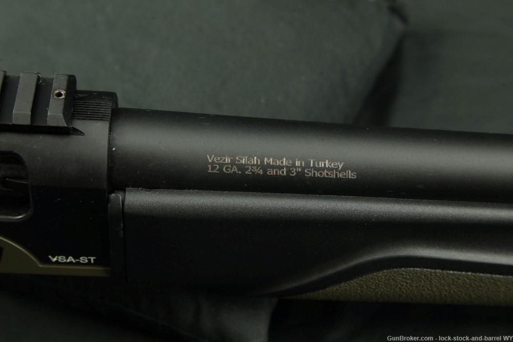 Anubis Armaments VEZiR Arms Carrera VSA-ST Green Tactical 12GA Shotgun 20”-img-29