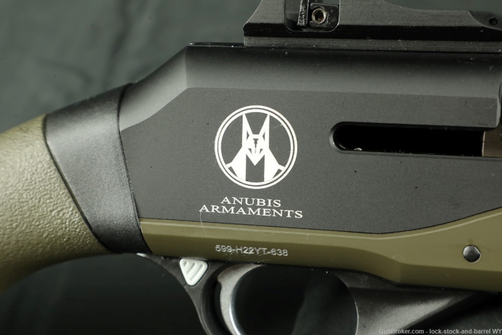 Anubis Armaments VEZiR Arms Carrera VSA-ST Green Tactical 12GA Shotgun 20”-img-25