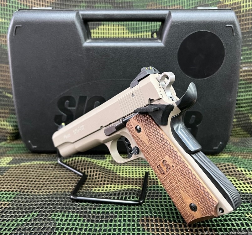 Sig Sauer 1911-22 FDE W/Threaded Barrel-img-2