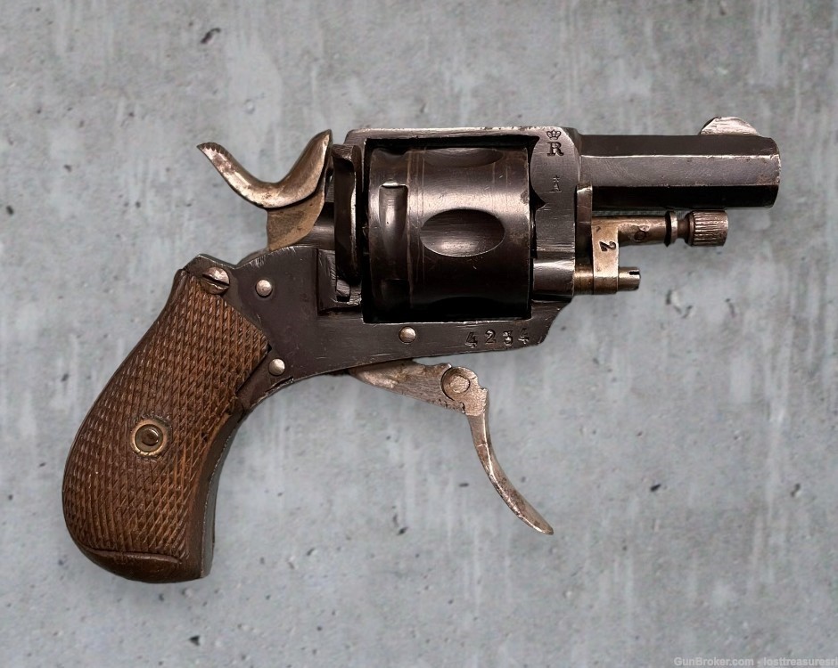 Belgium Pocket Pistol .320CAL Revolver-img-0