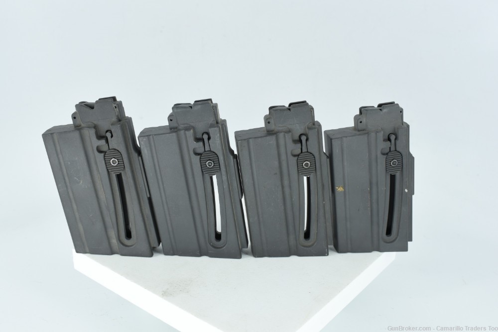 (Lot of 4) HK 416 22LR 10 Round Gray Magazine -img-0