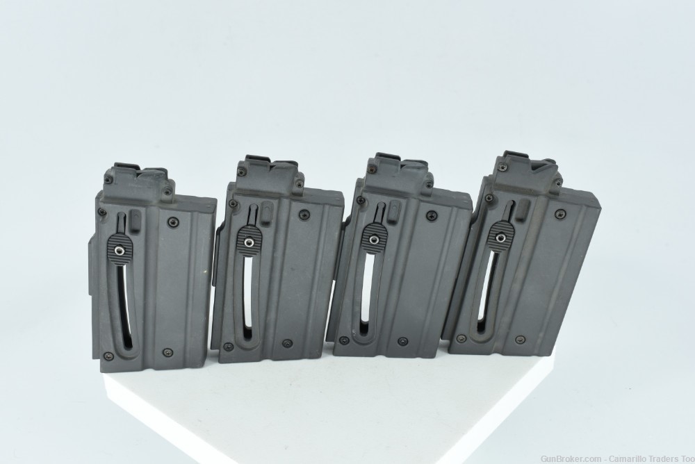 (Lot of 4) HK 416 22LR 10 Round Gray Magazine -img-1