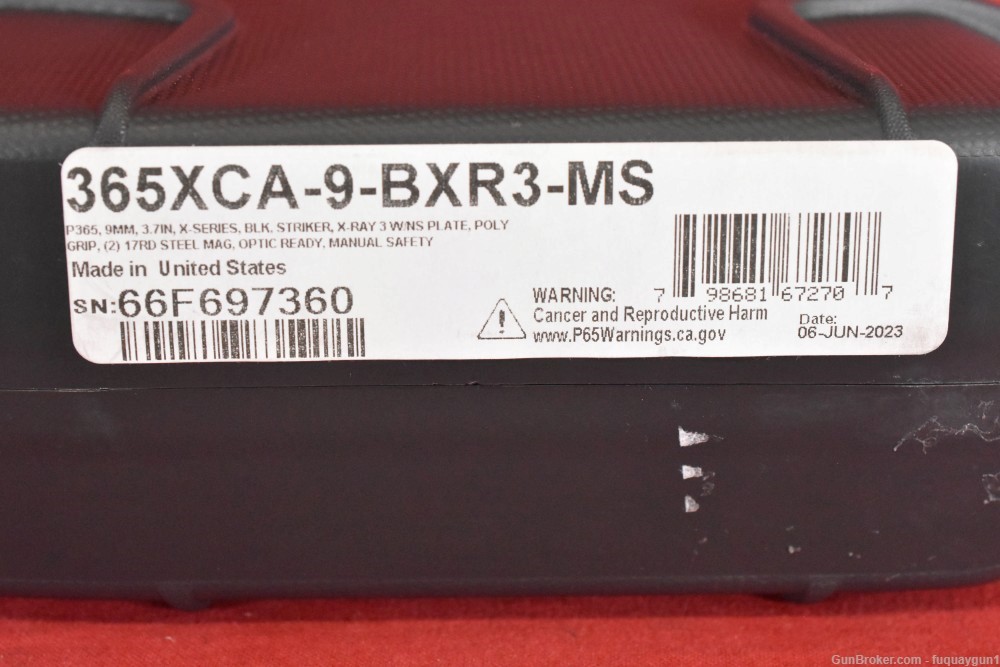 Sig Sauer P365-XMACRO MS 9mm 3.7" 17rd 365XCA-9-BXR3-MS P365 X MACRO-img-21