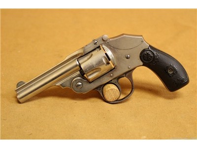 PENNY! Iver Johnson Top-Break Revolver (38 S&W, Nickel, 3-inch)