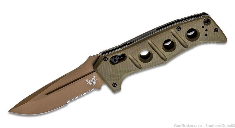 Benchmade 2750SFE-2 Sibert AUTO Adamas Folding Knife 3.78" CruWear NIB!-img-0