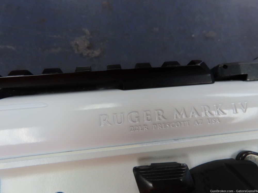 Ruger Mark V 22/45 Lite .22lr White #43590 Sturm & Ruger MKV 22/45 -img-3