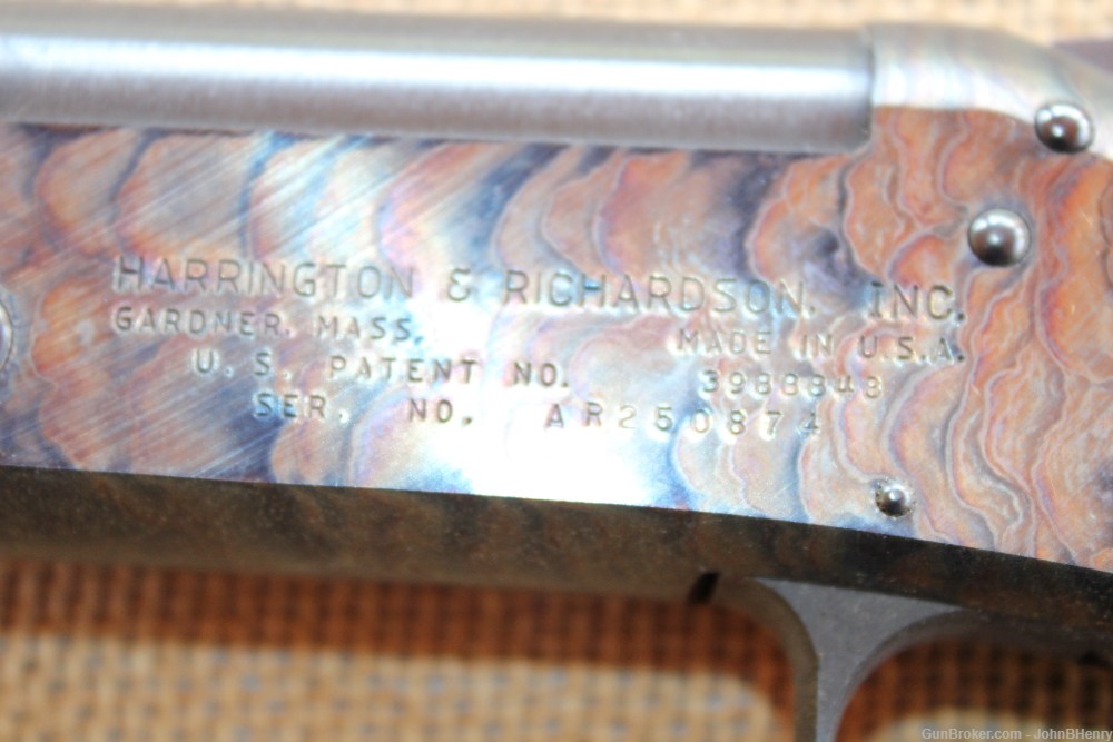 Harrington & Richardson Topper Jr Model 490 20 Gauge Single Shot Shotgun-img-9