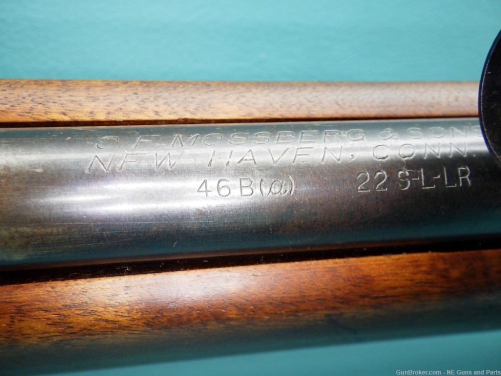 Mossberg 46B(A) .22 S,L,LR 26"bbl Rifle W/ Factory Scope-img-11