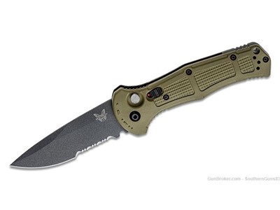 Benchmade 9070SBK-1 Claymore AUTO Folding Knife 3.6" CPM-D2 NIB!