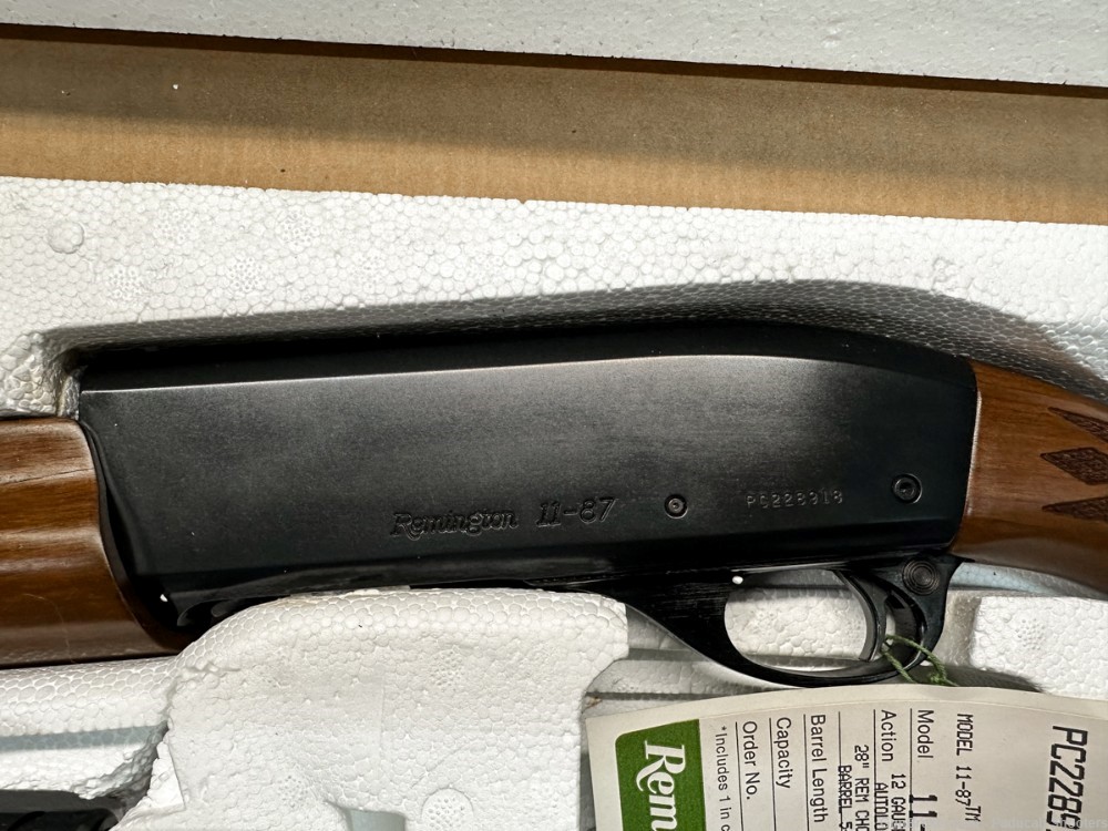 Remington 11-87 Premier 12ga 28" Shotgun - Never fired with original box!!-img-2