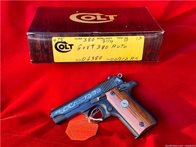 Exceptional Colt, Mark IV / Series 80 Government Model, .380 auto
