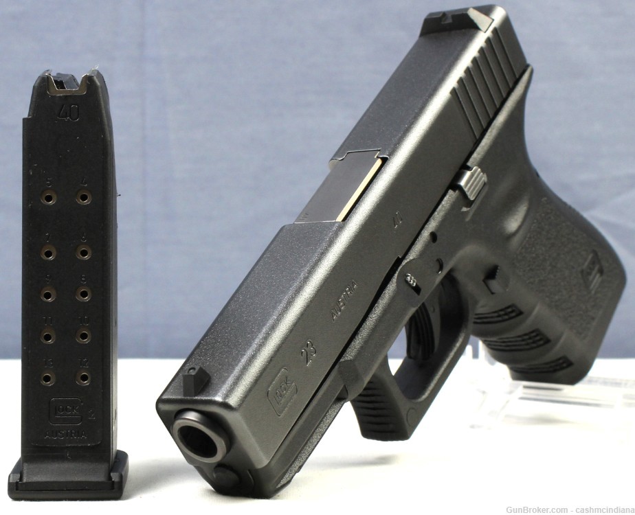 Glock 23 Gen3 .40 S&W 13-RD Compact Semi Auto Pistol | PI2350201-img-0