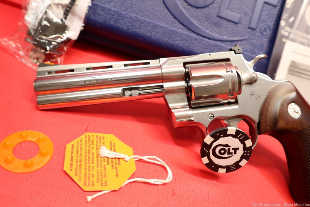 Colt Python 357mag 5" PENNY START no reserve 5 inch 357 magnum-img-3
