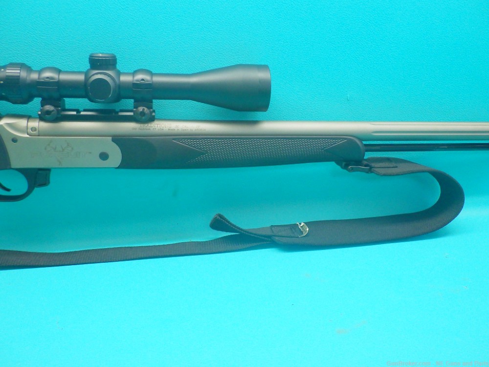 Traditions Pursuit .50cal 26"bbl Black Powder Rifle W/Scope-img-2