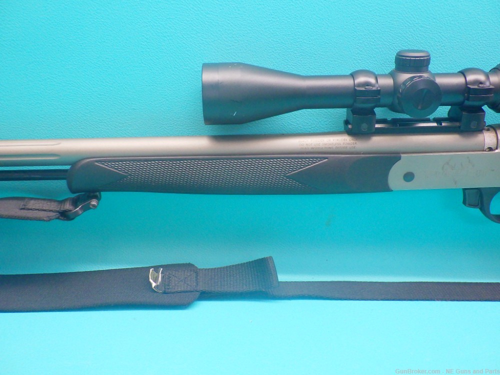 Traditions Pursuit .50cal 26"bbl Black Powder Rifle W/Scope-img-7