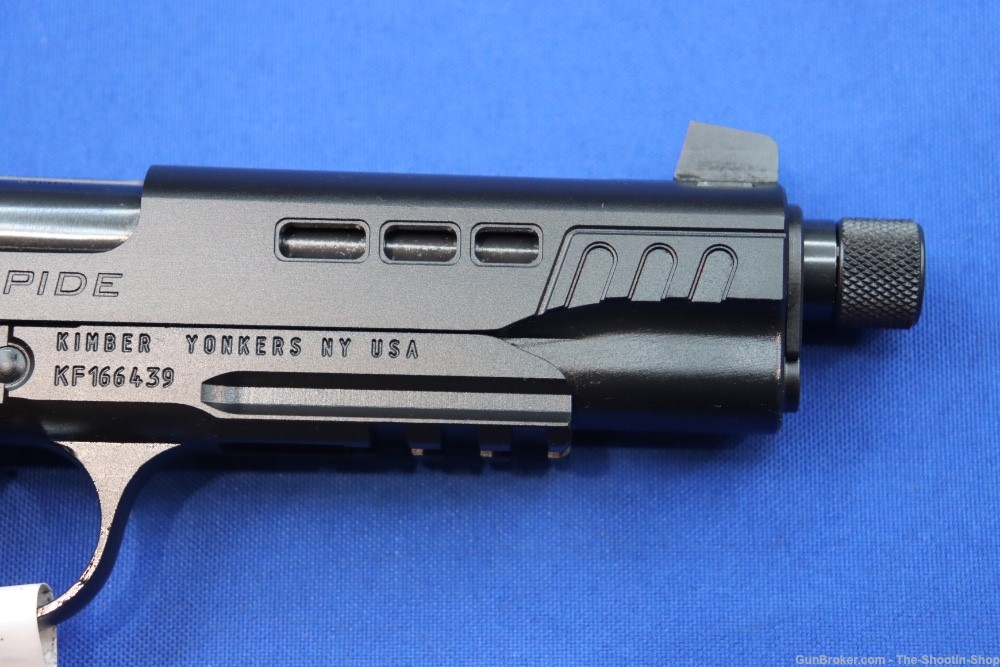 Kimber Model RAPIDE HEAT 1911 Pistol 9MM Optics Ready Threaded G10 RED-img-7