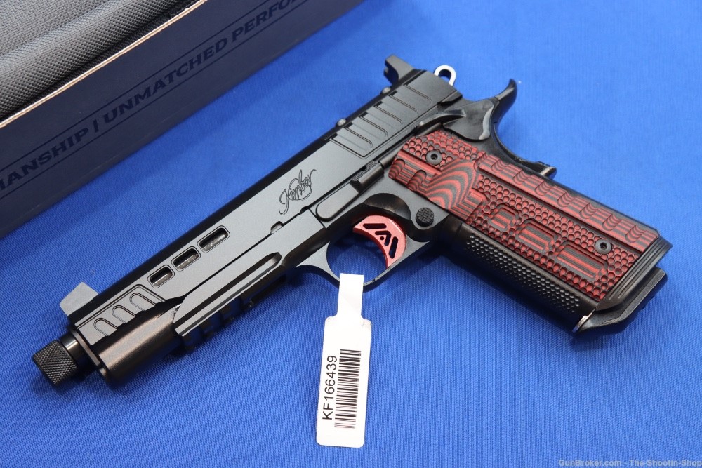 Kimber Model RAPIDE HEAT 1911 Pistol 9MM Optics Ready Threaded G10 RED-img-1