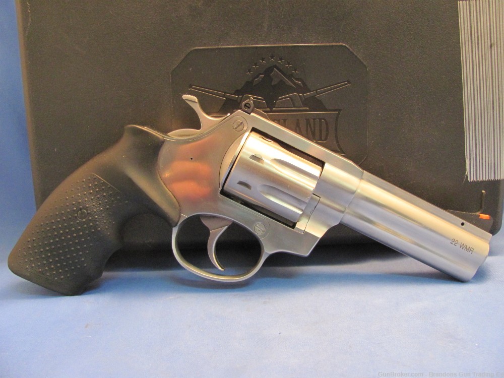 ROCK ISLAND ARMORY AL 22M.1 DOUBLE ACTION STAINLESS STEEL 22MAG 4 REVOLVER-img-0