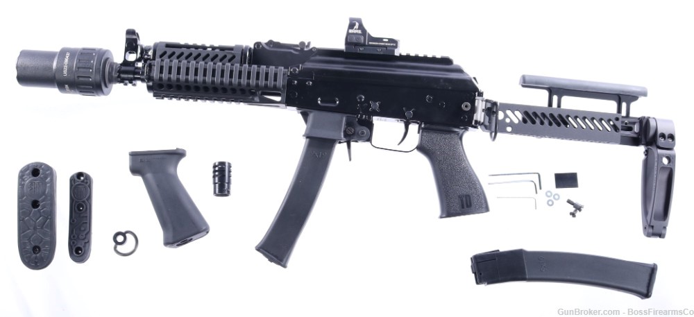 Kalashnikov USA KP-9 9mm Luger Semi-Auto Pistol w/Zenitco Parts!- Used (MG)-img-0