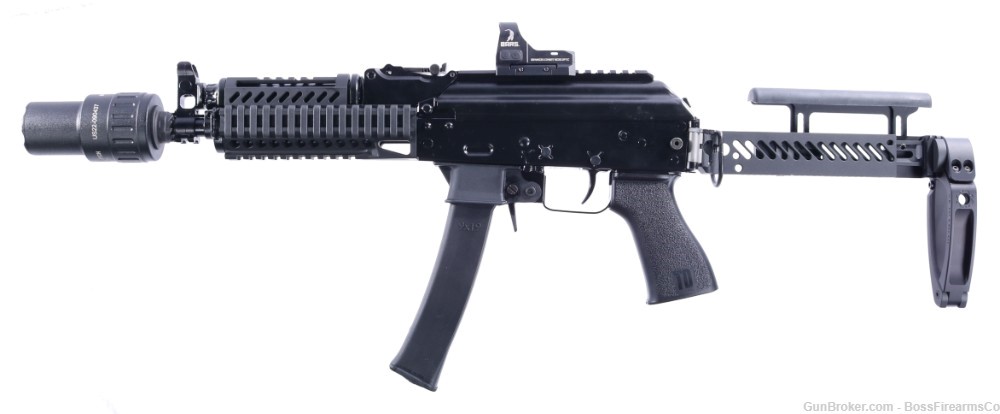 Kalashnikov USA KP-9 9mm Luger Semi-Auto Pistol w/Zenitco Parts!- Used (MG)-img-1