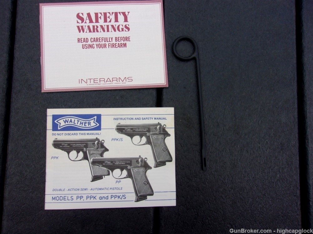 Walther PPK/S .380 3.3" Semi Auto Stainless Pistol Interarms w/ Box $1START-img-23