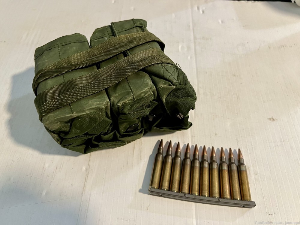 5.56 NATO SS109 Radway Green British Ammunition in Bandoleer, 140 rnds-img-0