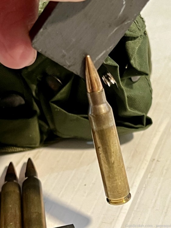5.56 NATO SS109 Radway Green British Ammunition in Bandoleer, 140 rnds-img-2