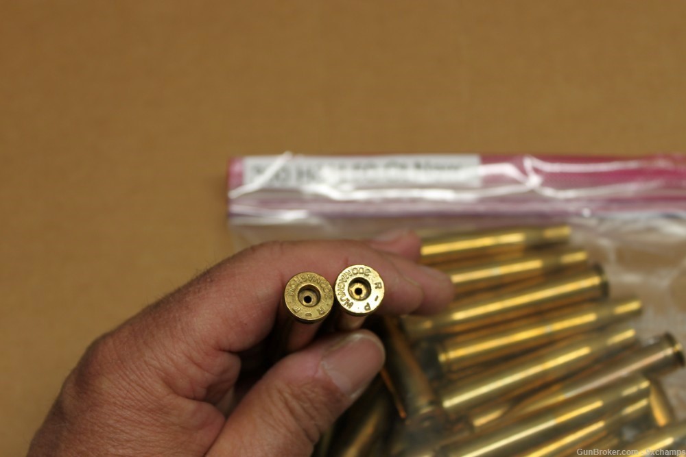 50 Ct NEW 300 H&H Magnum Brass shellcases RP Headstamp unprimed -img-1