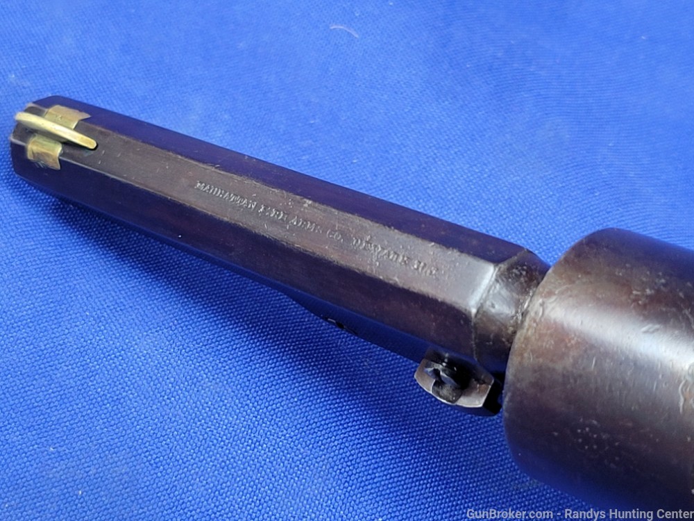 Manhattan Navy Series III .36 Caliber Revolver mfg. 1860s-img-12