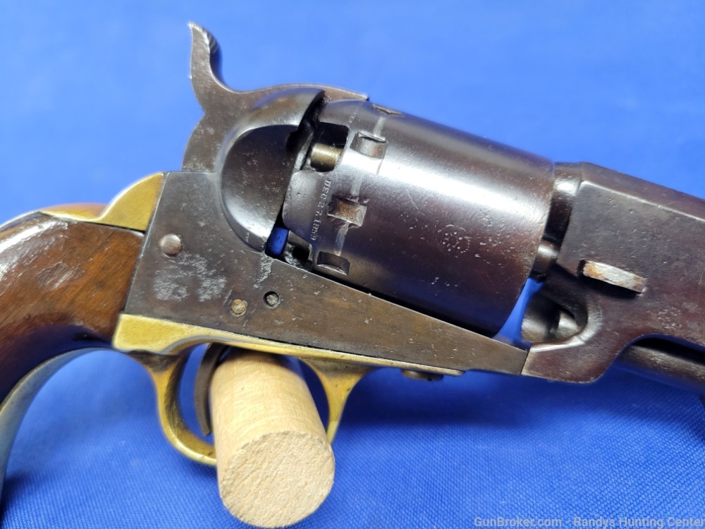 Manhattan Navy Series III .36 Caliber Revolver mfg. 1860s-img-3