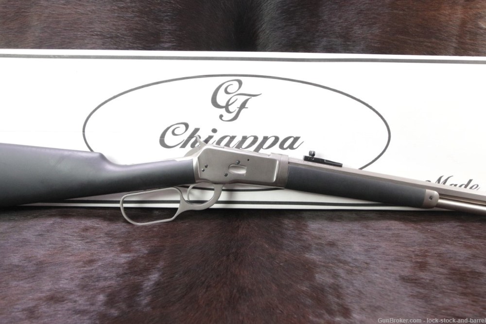 Chiappa 1892 Alaskan Chrome Takedown .45 Colt 16" Lever Action Rifle-img-3