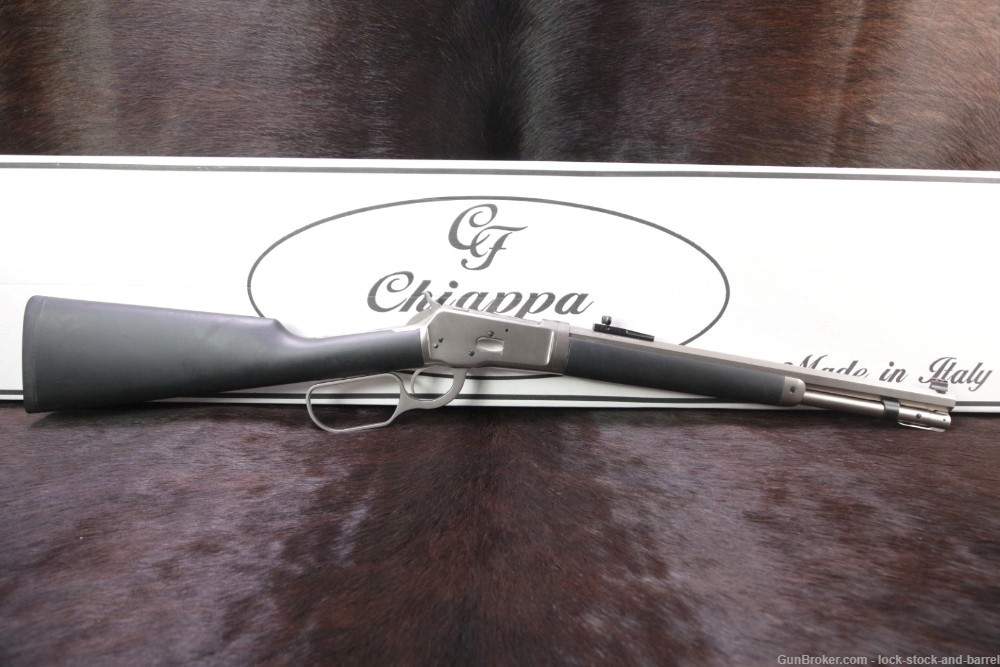 Chiappa 1892 Alaskan Chrome Takedown .45 Colt 16" Lever Action Rifle-img-7