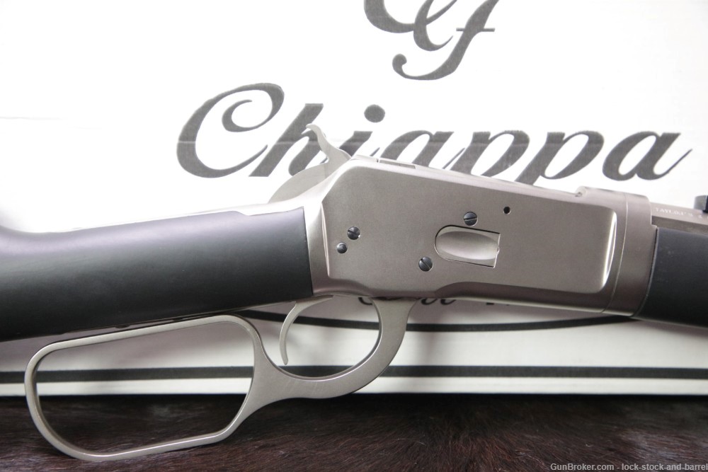 Chiappa 1892 Alaskan Chrome Takedown .45 Colt 16" Lever Action Rifle-img-5