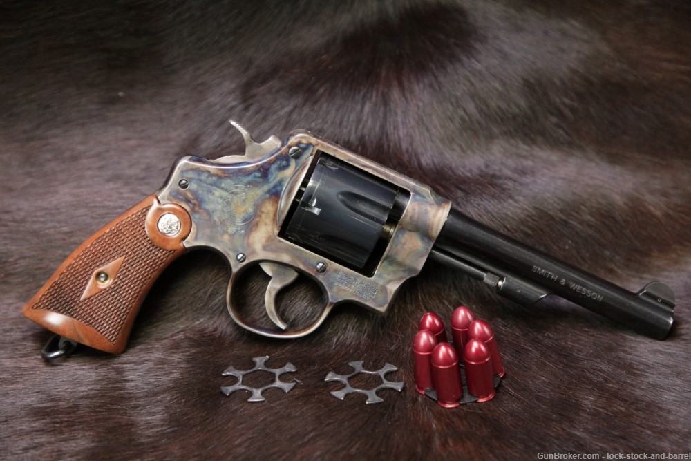 Smith & Wesson S&W Model 22-4 Classic 150188 .45 ACP Case Color Revolver-img-2