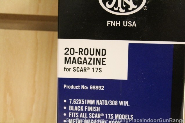 FNH SCAR 17S FACTORY 20 ROUND BLACK MAG 98892-img-2