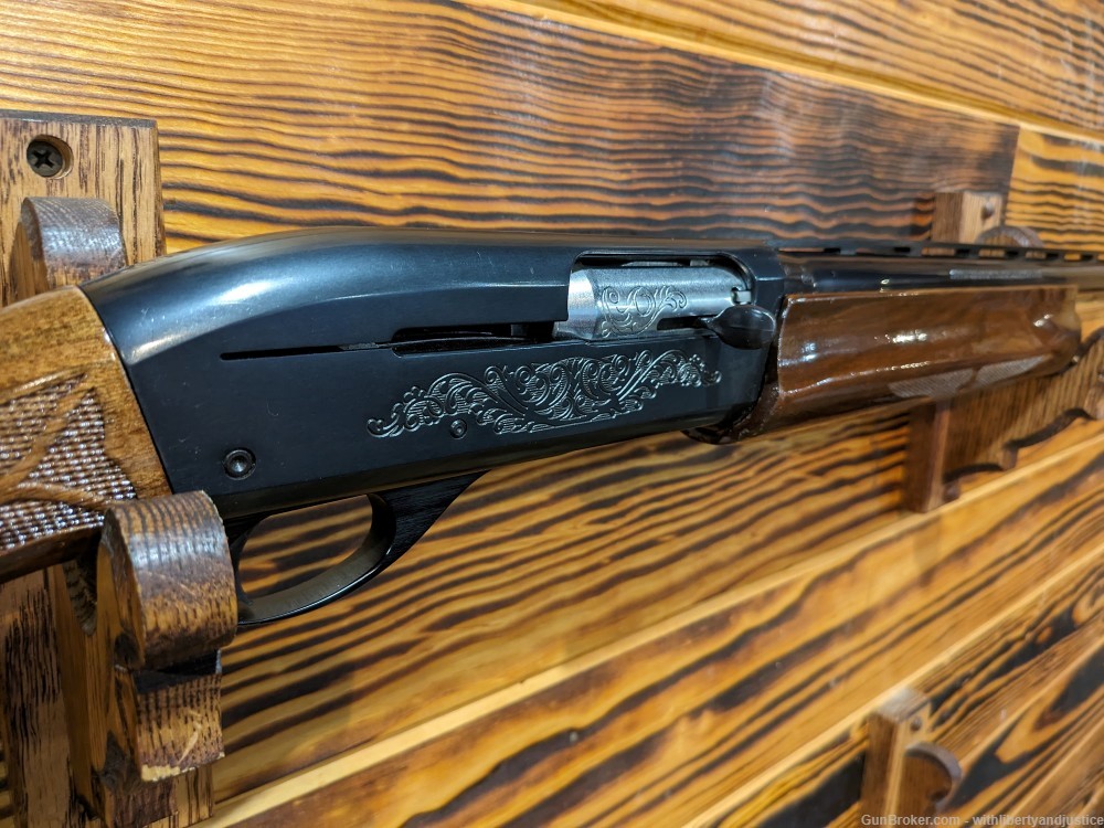 MINTY Remington 1100 Engraved 12 gauge CHOKE Semi Shotgun 28" barrel - RARE-img-3