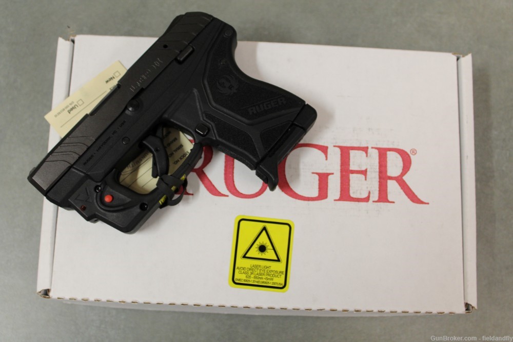 Ruger LCP II with Viridian red laser, pocket holster, NIB, 380 ACP-img-0