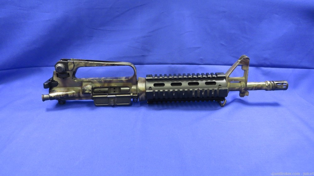 Complete 10.5” .223 Rem AR-15 AR15 Carry Handle Pistol/SBR Upper Receiver-img-1