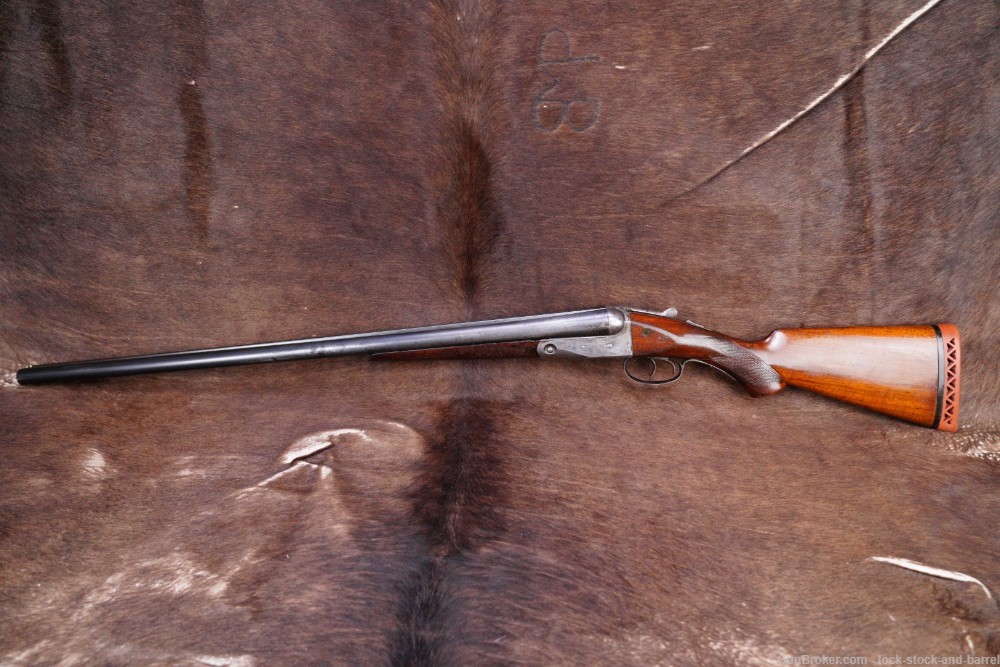 Parker Bros Trojan Grade Hammerless 12 GA 28” SxS Double Shotgun 1926 C&R-img-7