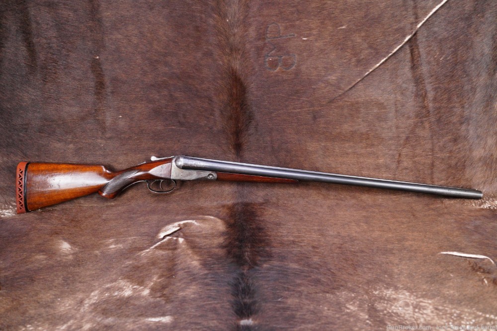 Parker Bros Trojan Grade Hammerless 12 GA 28” SxS Double Shotgun 1926 C&R-img-6