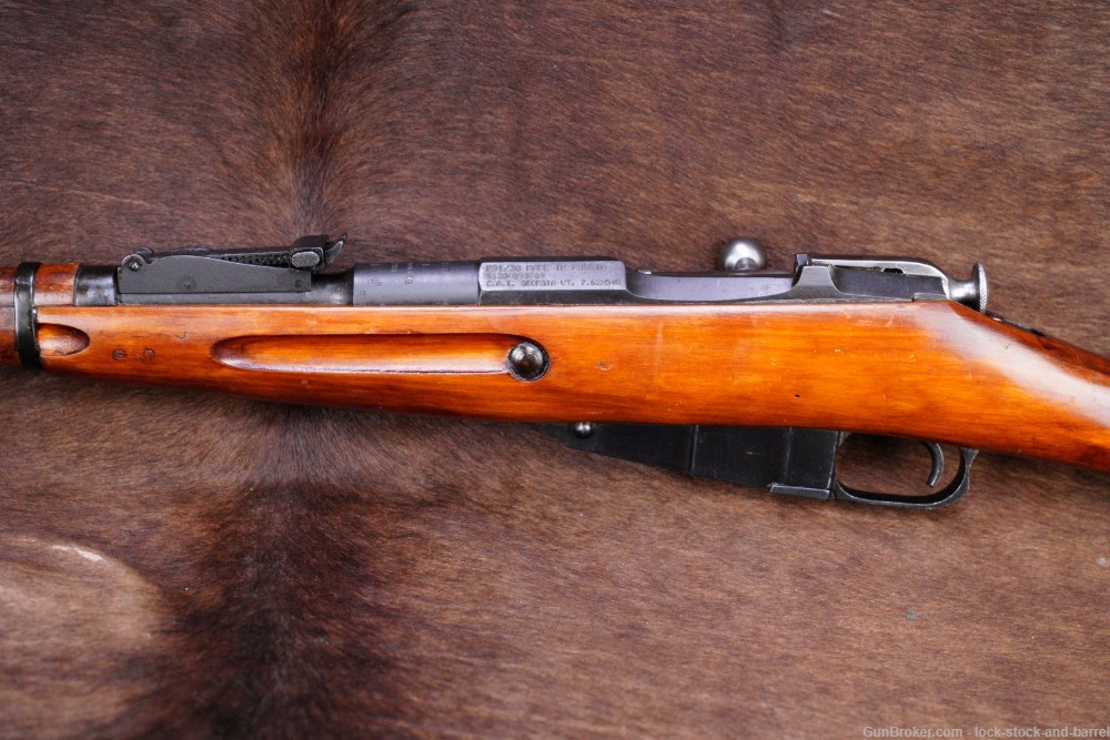 Russian Izhevsk Mosin Nagant 91/30 7.62x54R Matching Bolt Action Rifle C&R-img-9