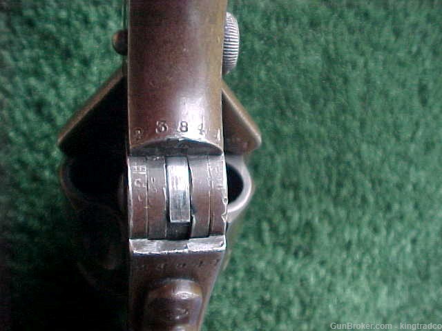 Antique WEBLEY MK l Topbreak Revolver 45 ACP Birdhead Wood Grips w Holster-img-9