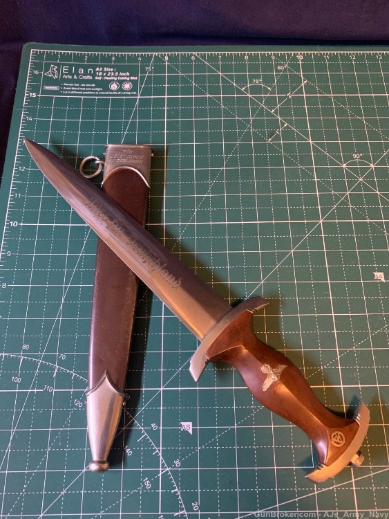 WW2 German Rare SA Dagger -img-0