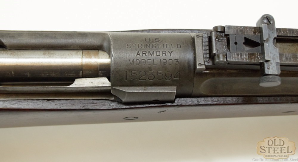 Springfield 1903 National Match Rifle. 30-06 AMU NM C&R MFG1938 W/ Covers-img-27