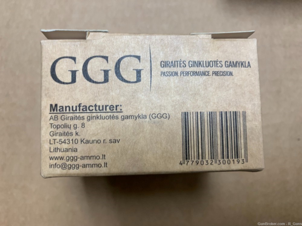 GGG .308 win 600 rounds rifle ammo 147gr fmj-img-8