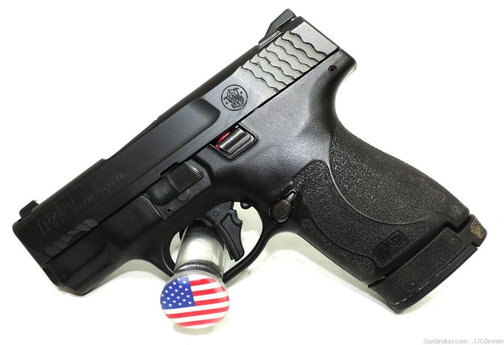 Smith & Wesson M&P Sheild Plus Semi-Auto Pistol 9mm Luger 3" Barrel Black-img-0