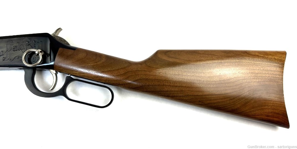 "RARE" Winchester 94 buffalo bill  30-30 lever action rifle w/original box -img-2