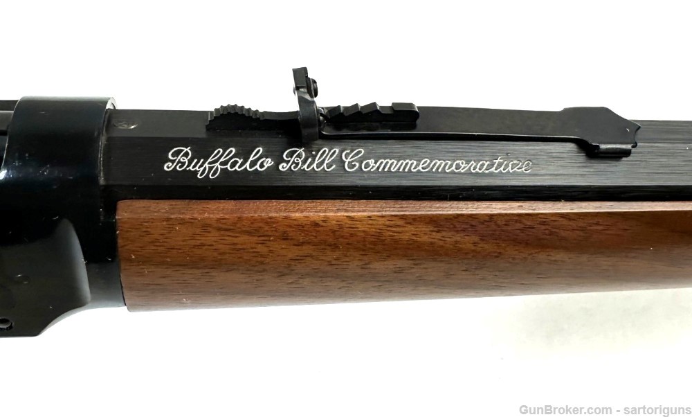"RARE" Winchester 94 buffalo bill  30-30 lever action rifle w/original box -img-10