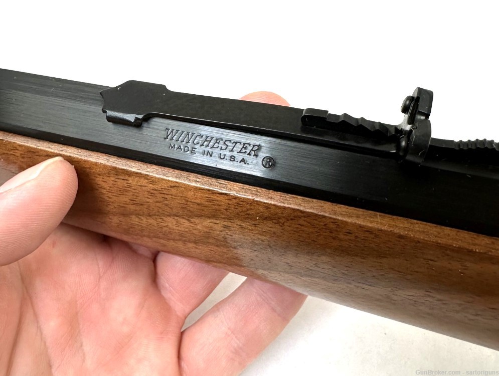 "RARE" Winchester 94 buffalo bill  30-30 lever action rifle w/original box -img-8