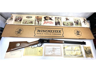 "RARE" Winchester 94 buffalo bill  30-30 lever action rifle w/original box 